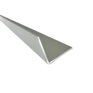 Aluminium L profile - anodized, silver