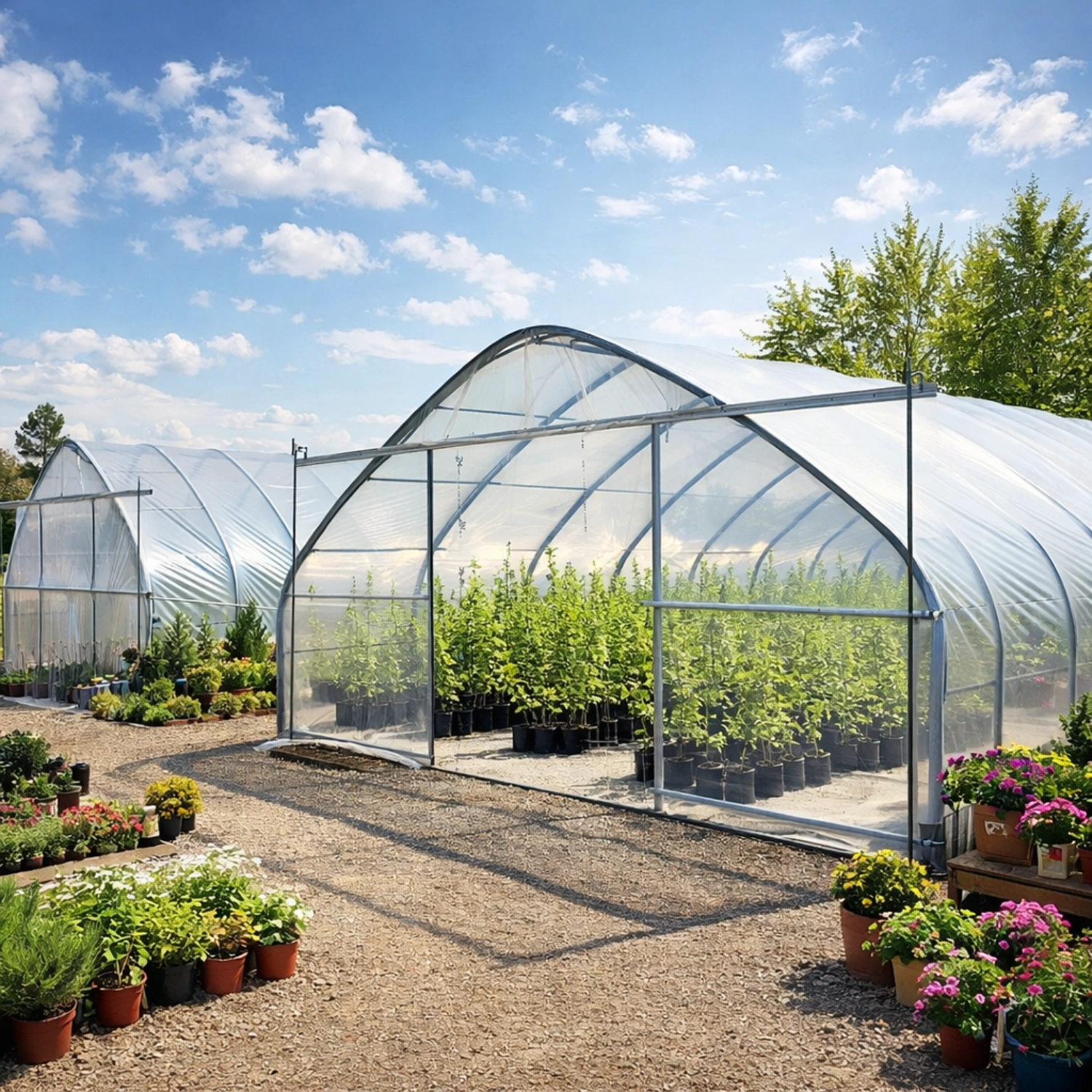 Tunnel Greenhouse System