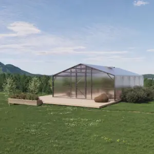 Storm-Resistant MAKAN 600 Greenhouse (36-120m²)