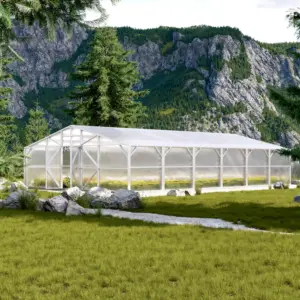 Storm-Resistant MAKAN 800 Greenhouse (64–160 m²)