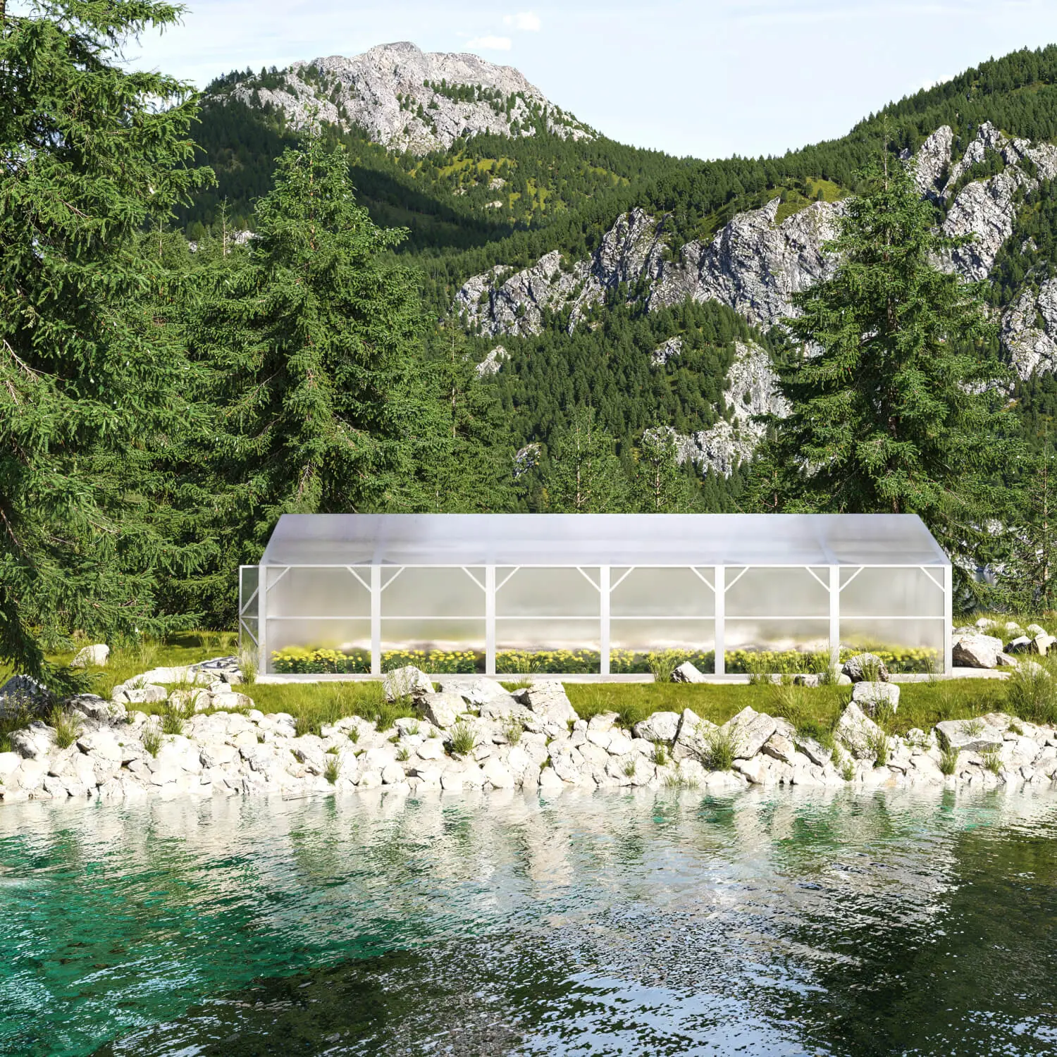 Storm-Resistant MAKAN 800 Greenhouse (64–160 m²) - Image 4