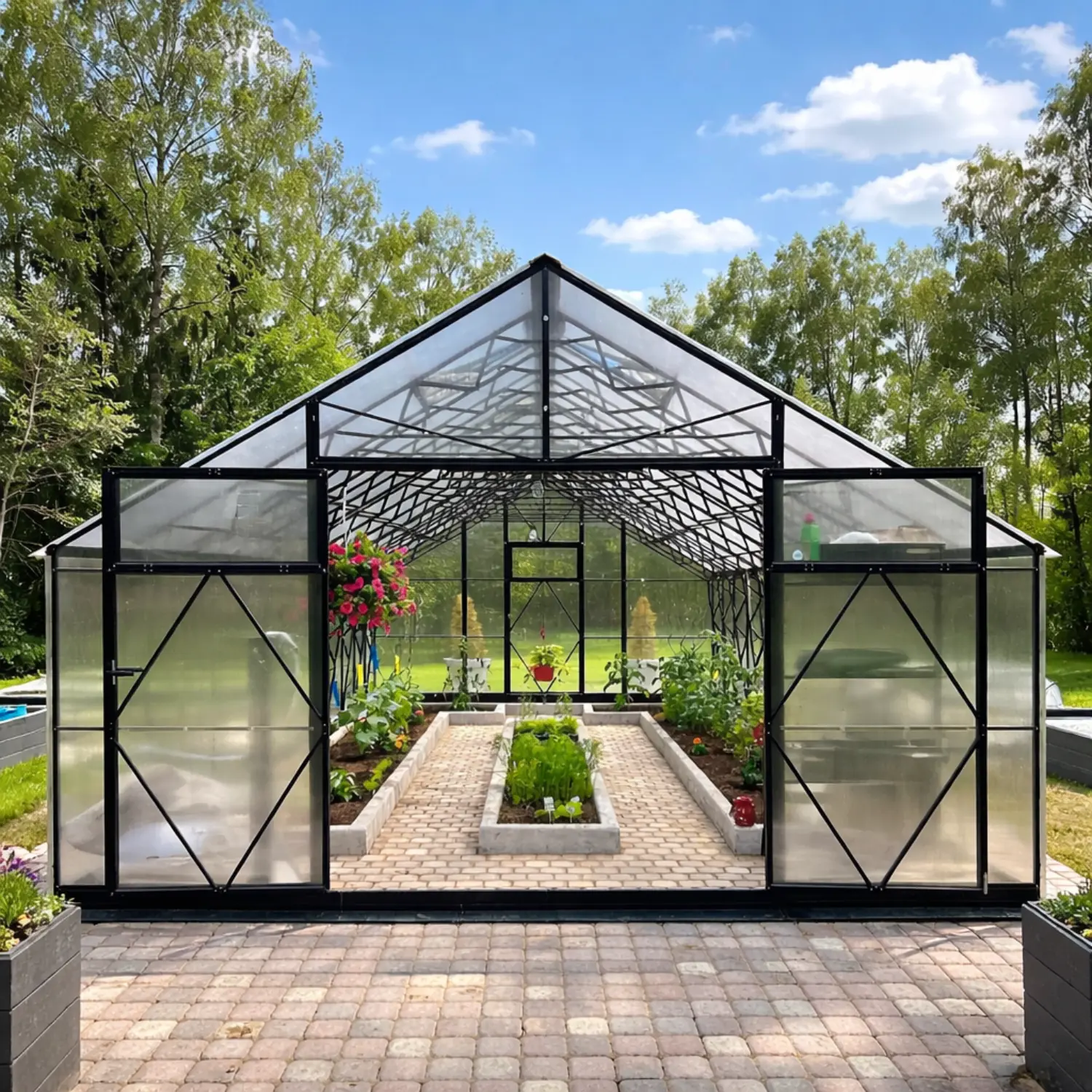Premium House Lux Greenhouse (5,4-33,2m²) - Image 2