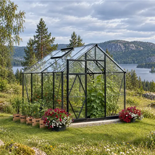 Glass Greenhouse Premium House Lux (5,4-33,2m²) - Image 3