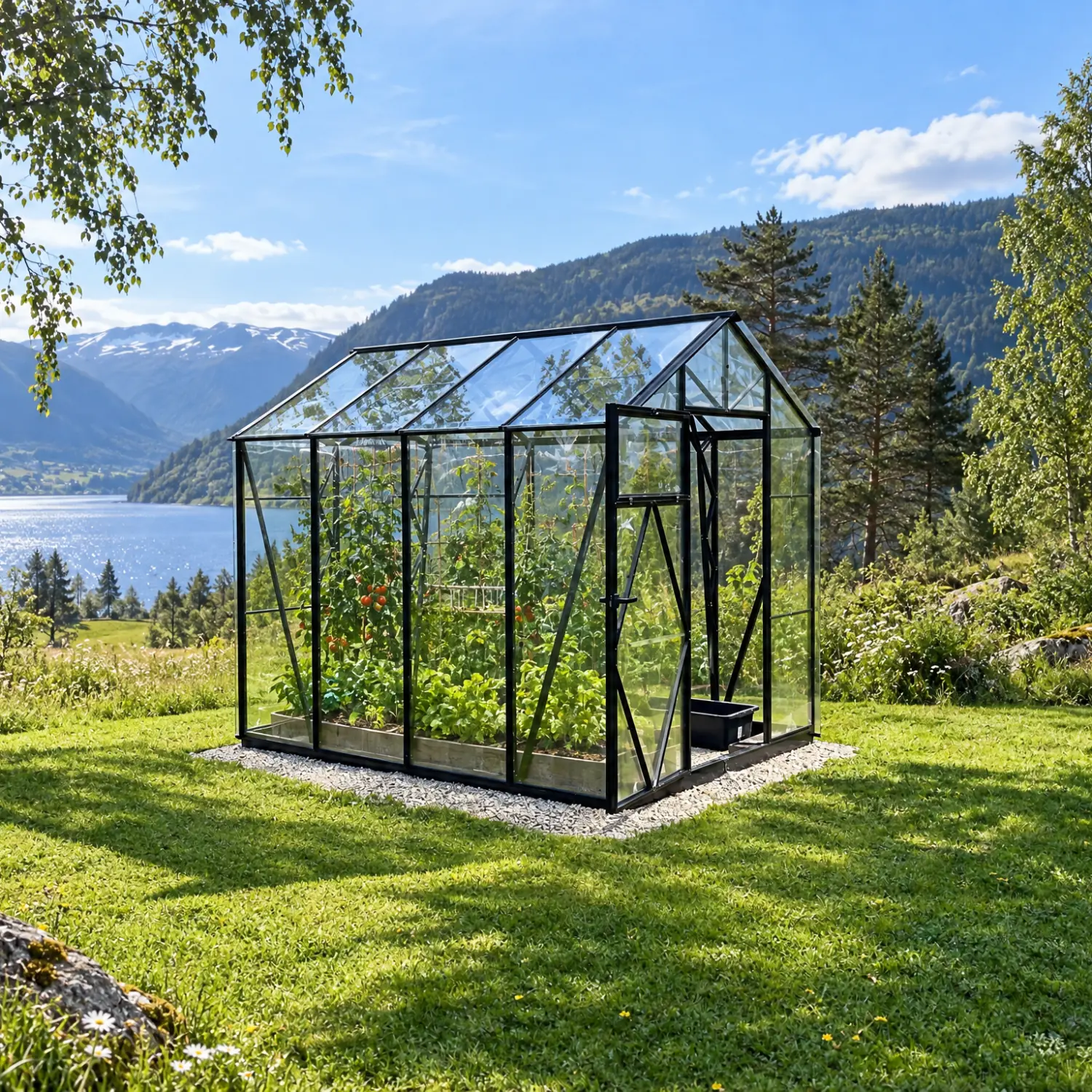 Glass Greenhouse Premium House Lux (5,4-33,2m²) - Image 2