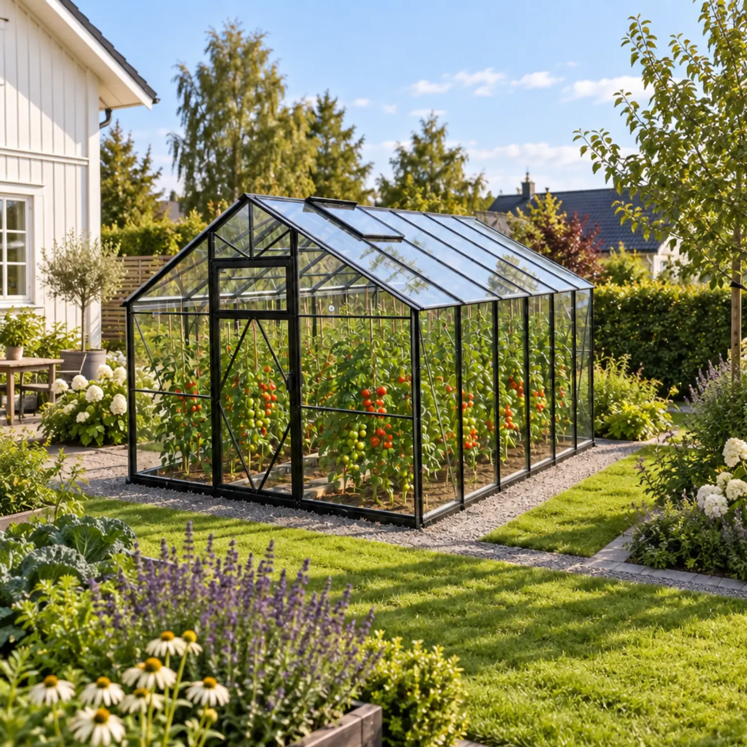Glass Greenhouse Premium House Lux (5,4-33,2m²) - Image 4