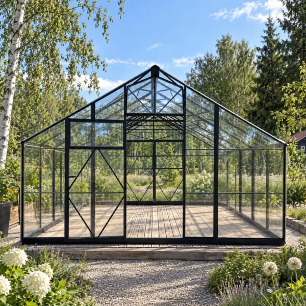 Glass Greenhouse Premium House Lux (5,4-33,2m²) - Image 6