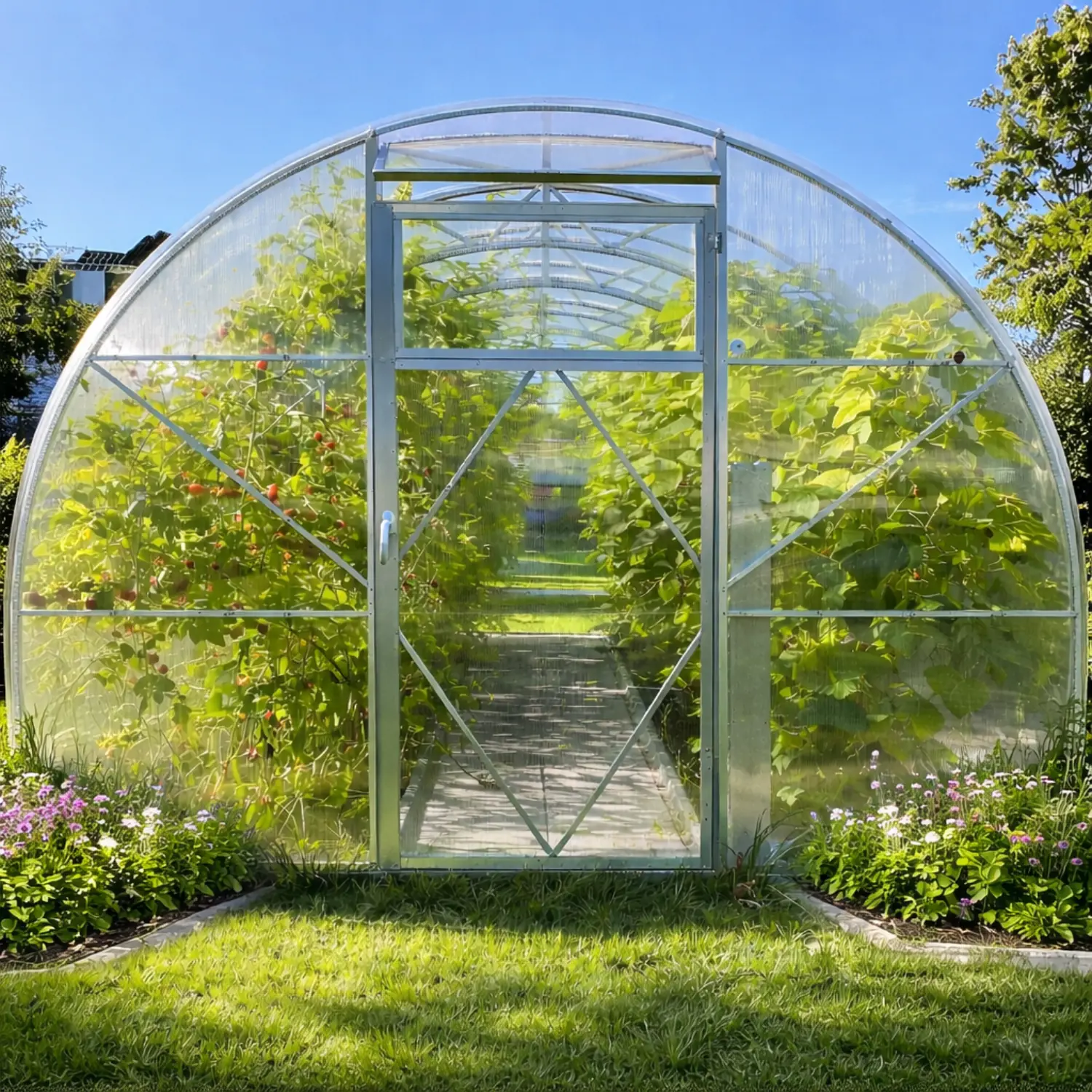 Premium Tunnel M Greenhouse (12-64m²) - Image 3
