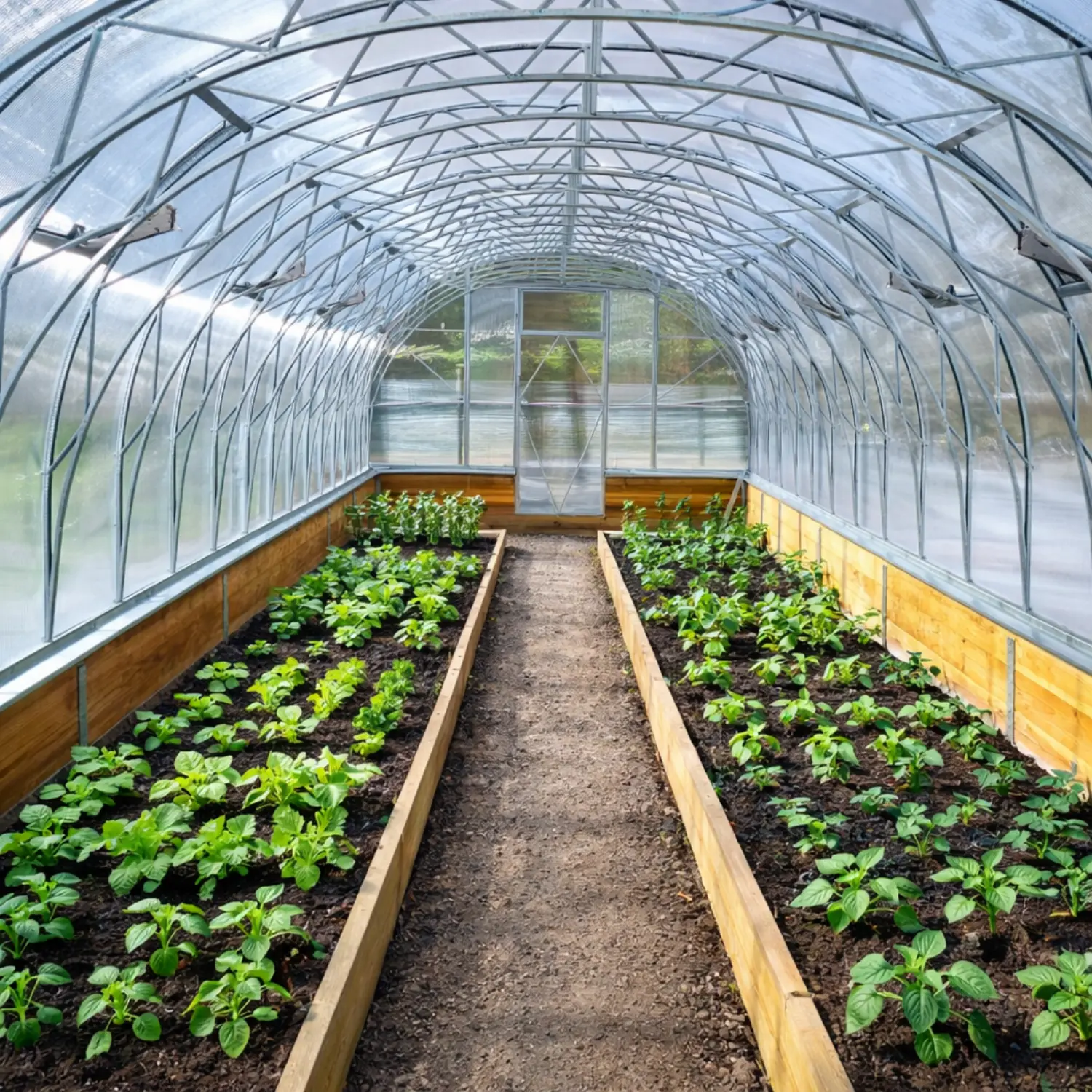 Premium Tunnel M Greenhouse (12-64m²) - Image 4
