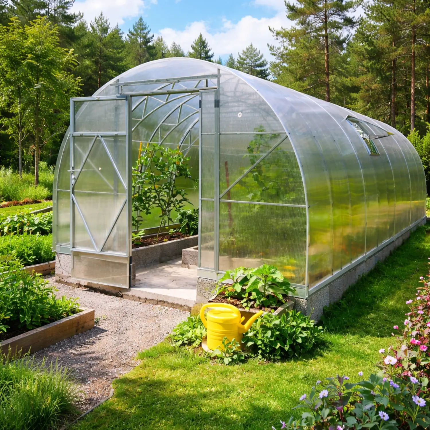 Premium Tunnel M Greenhouse (12-64m²)
