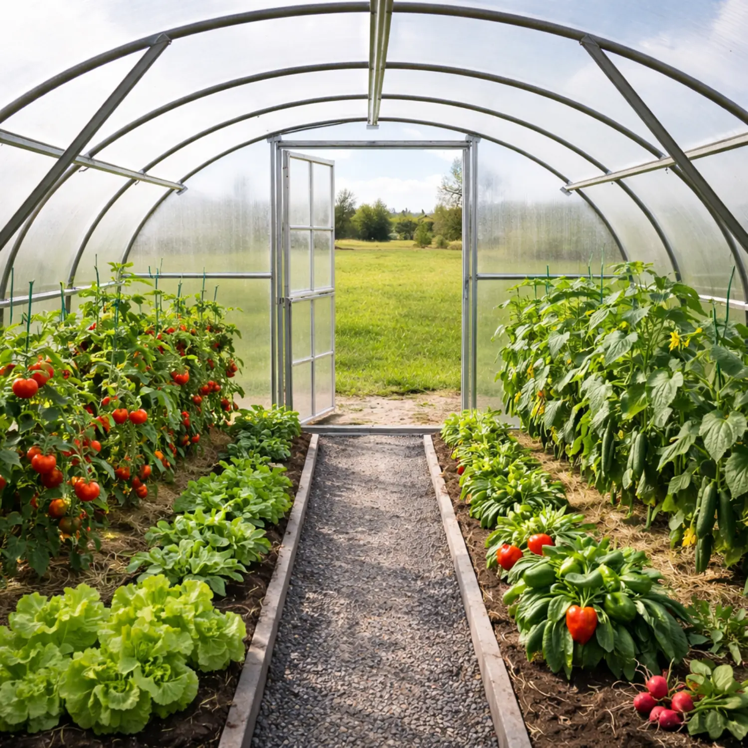 Classic Hoop Greenhouse 300 (6–36 m²) - Image 8