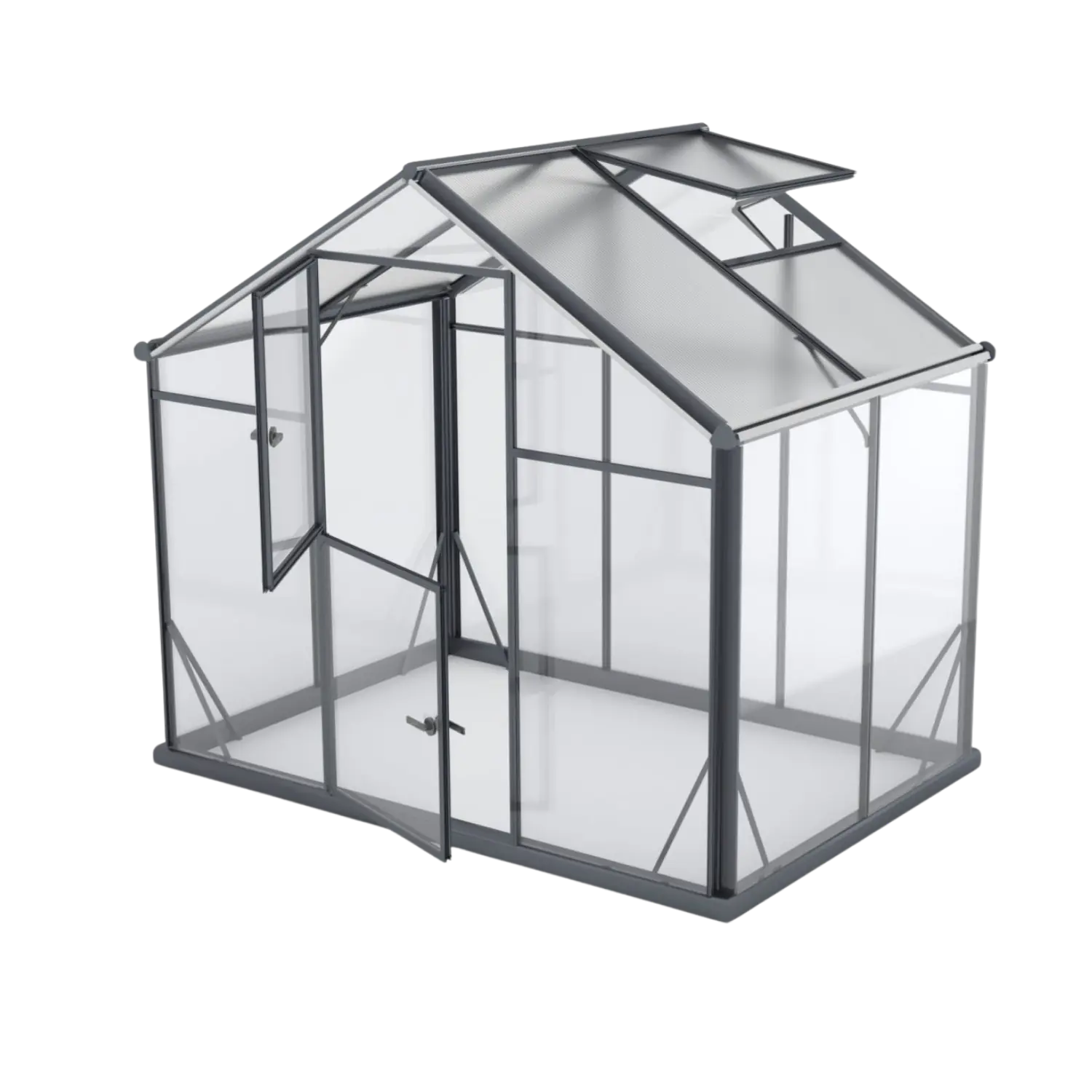 Sanus L Hybrid Glass Greenhouse (3,3-14,1m²) - Image 4