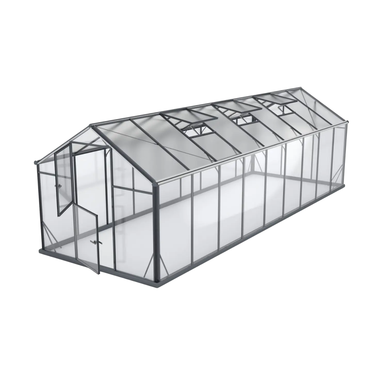 Sanus L Hybrid Glass Greenhouse (3,3-14,1m²) - Image 6