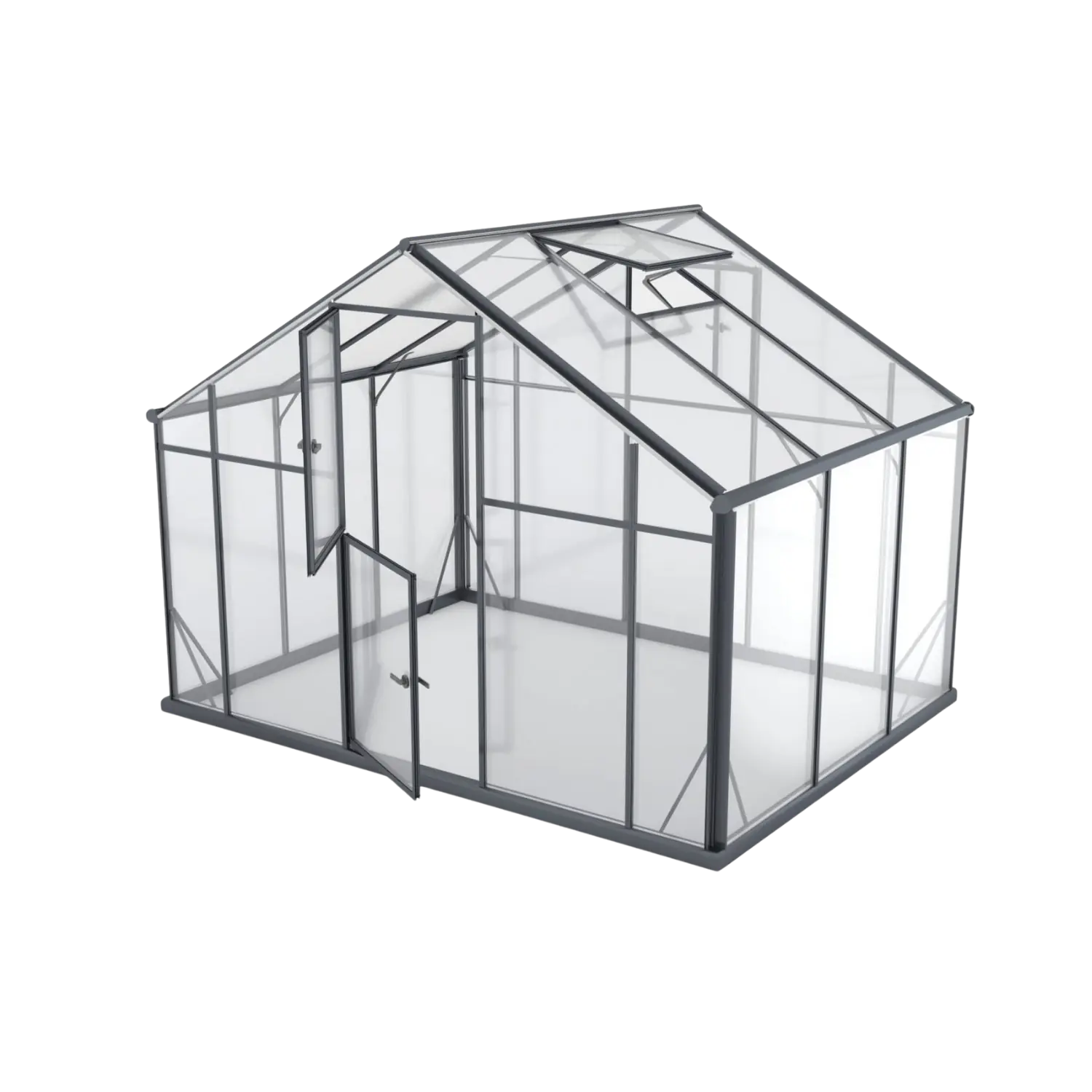 Sanus XL Glass Greenhouse (4,4-12,5m²) - Image 4