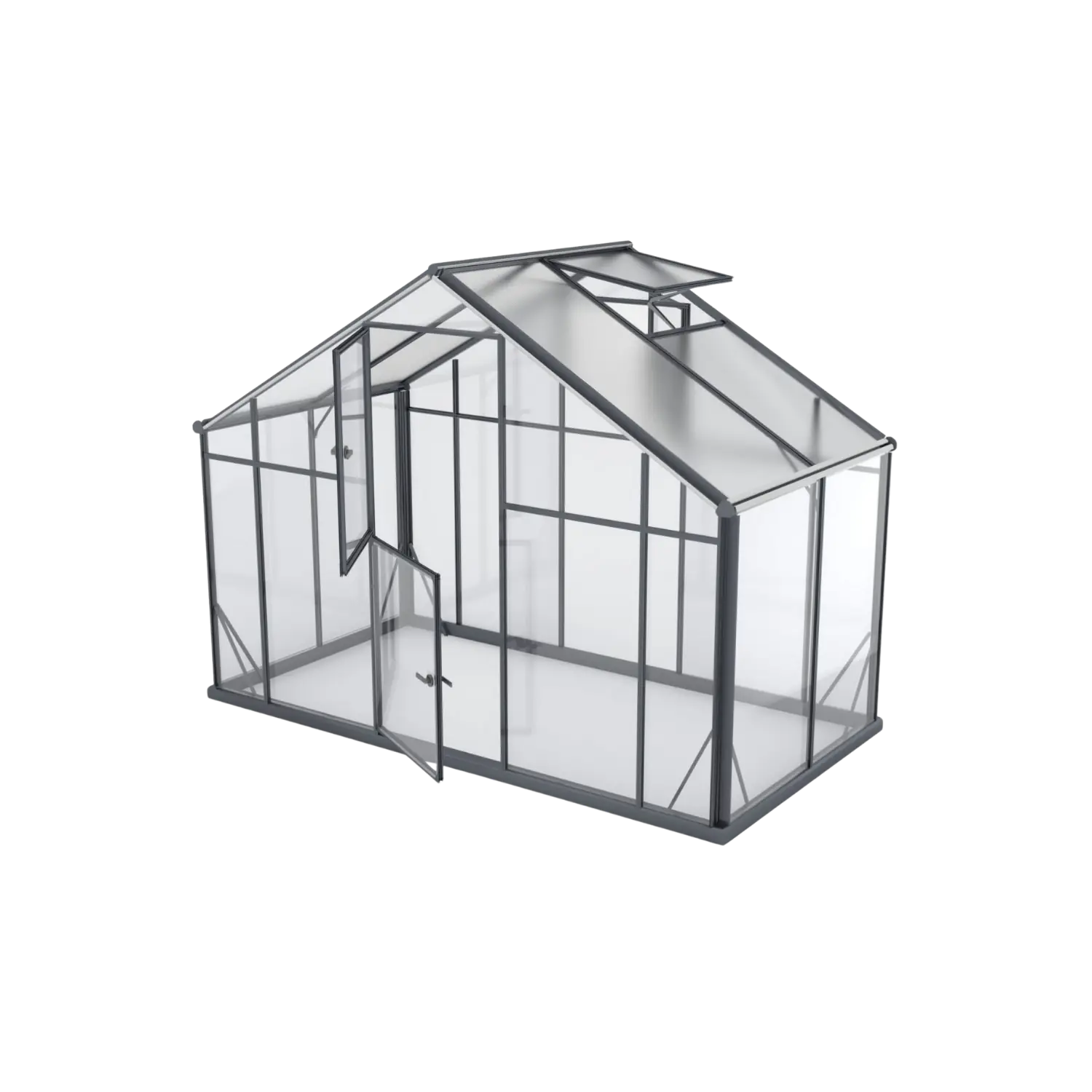 Sanus XL Hybrid Glass Greenhouse (4,4-18,6m²) - Image 3