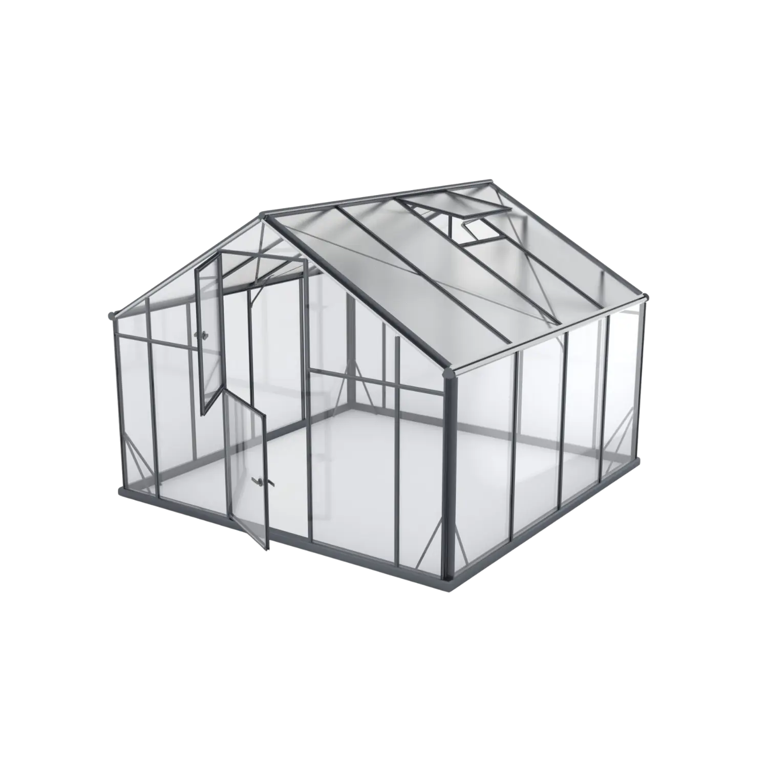 Sanus XL Hybrid Glass Greenhouse (4,4-18,6m²) - Image 5