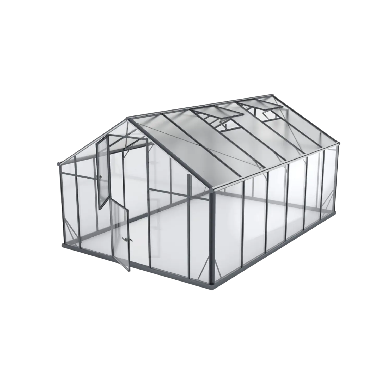 Sanus XL Hybrid Glass Greenhouse (4,4-18,6m²) - Image 4