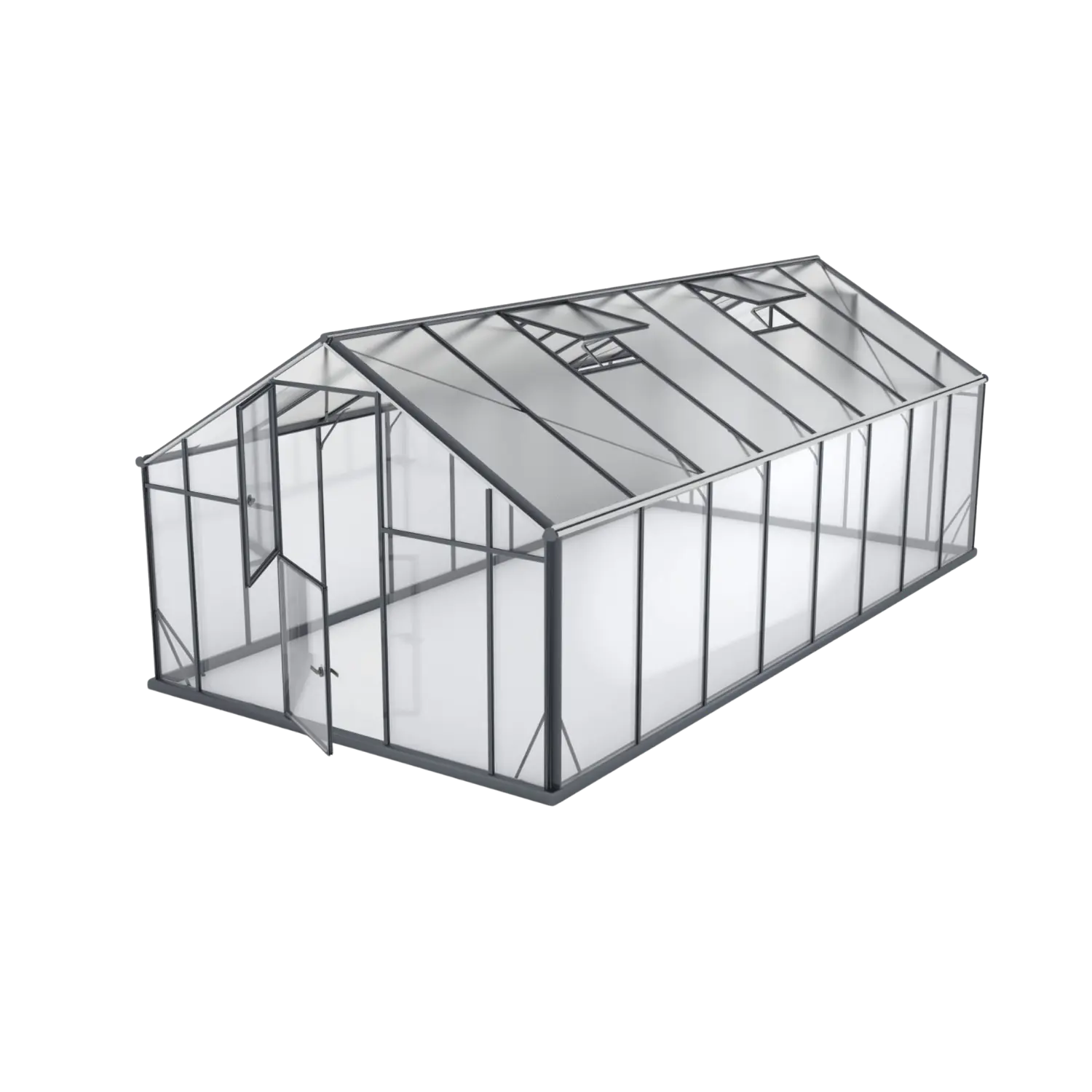 Sanus XL Hybrid Glass Greenhouse (4,4-18,6m²) - Image 6