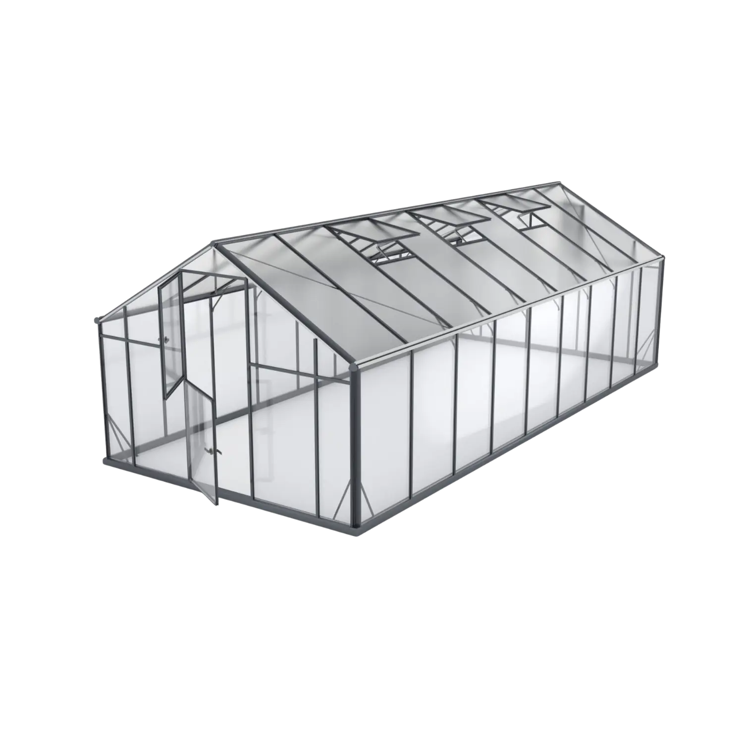 Sanus XL Hybrid Glass Greenhouse (4,4-18,6m²) - Image 7