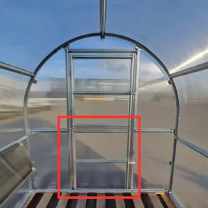 Lower Rear Door for Slim 200 Greenhouse