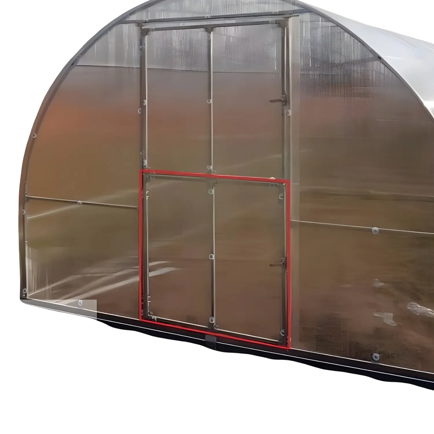 Lower Rear Door for Tunnel 300 Greenhouse