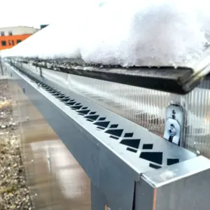 Gutter System for Premium House Greenhouse