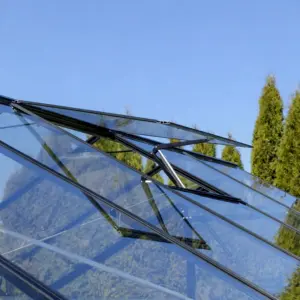 Automatic Roof Vent for Sanus Glass Greenhouse